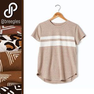 Thread & Supply Deja Vu Tee in Taupe